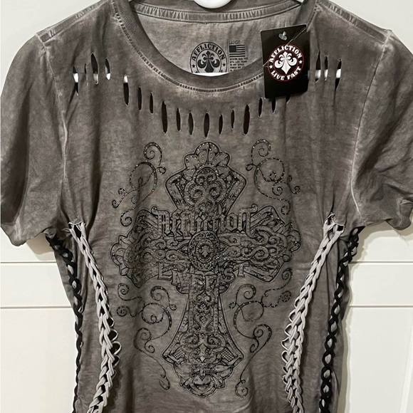 NEW! Buckle Affliction T-shirt - Picture 1 of 1